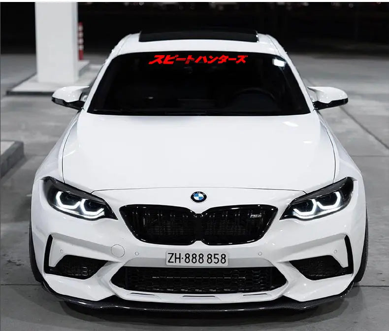 スピートハンターズ JDM Car Stickers for Auto Front Windshield Street Racing Rear Windscreen Automobile Door Decor Japanese Style Decals